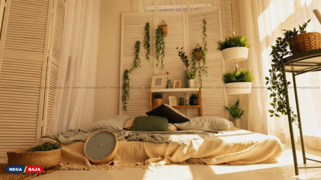 Apakah penggunaan tanaman indoor aman untuk sirkulasi kamar tidur?