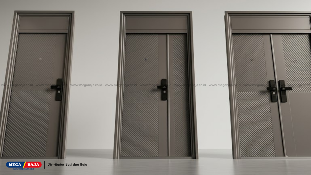 Keunggulan Pintu Baja Mild Steel Minimalis