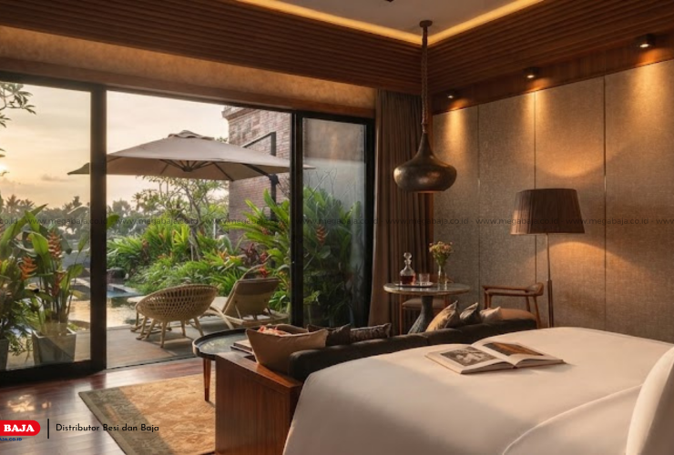 Mengoptimalkan Desain Hotel Tropis Yogyakarta Lewat Perpaduan Kayu dan Baja