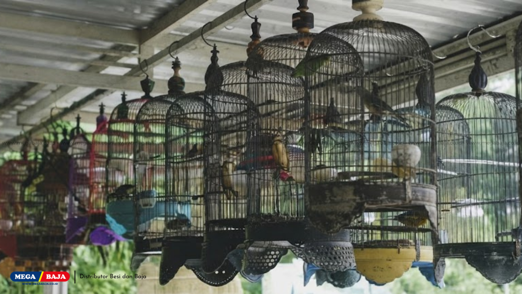 Fasilitas Display Gantungan Sangkar Burung
