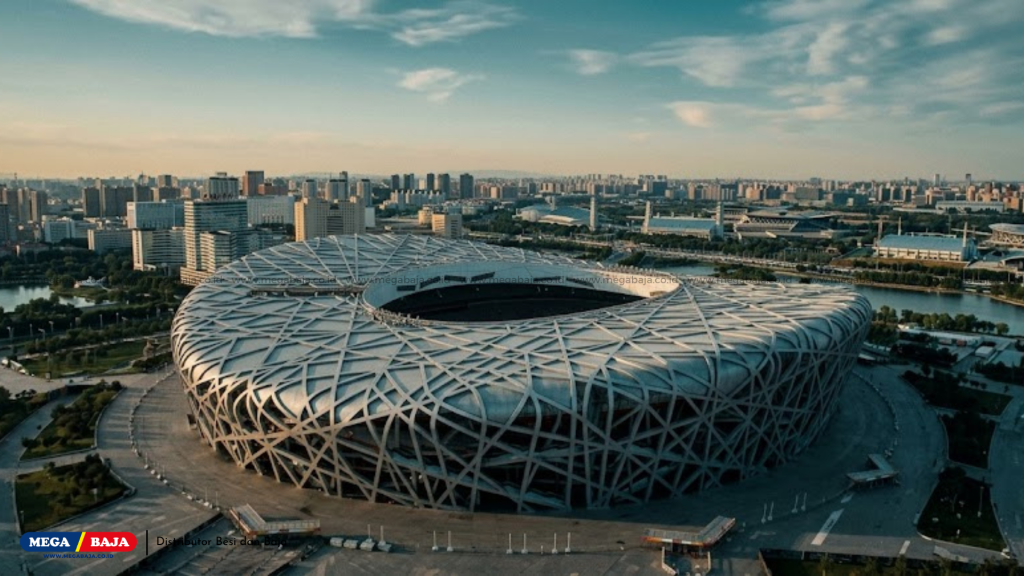 Stadion Nasional Beijing Bird’s Nest Ikonik