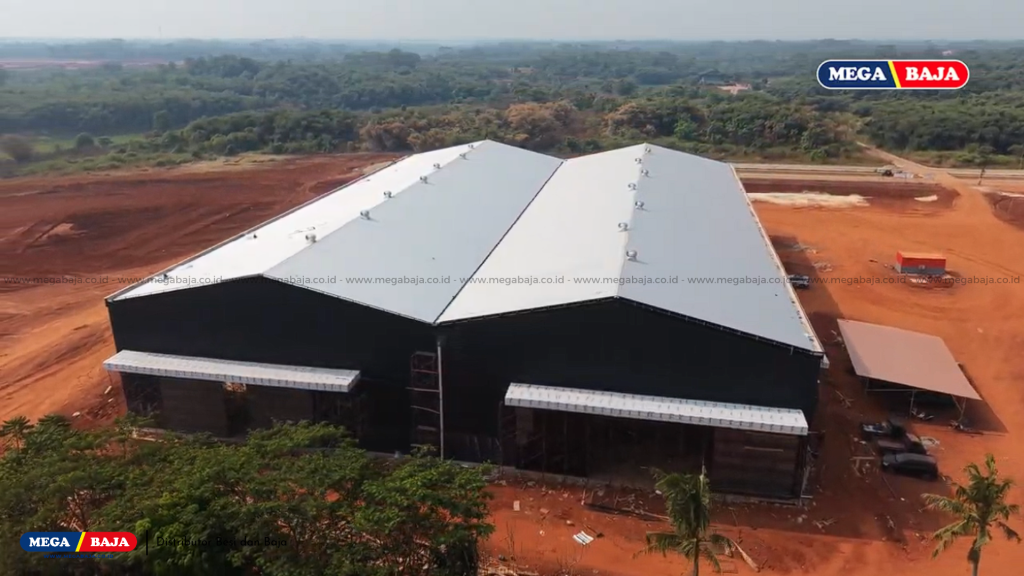 pembangunan kawasan pergudangan di daerah Subang, Jawa Barat