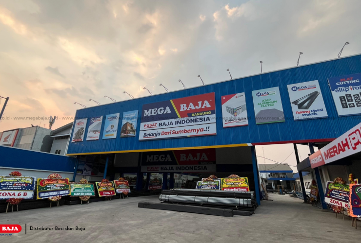 Sampurasun Warga Bandung! Mega Baja Resmi Hadir, Solusi Besi & Baja Berkualitas untuk Pembangunan Bandung
