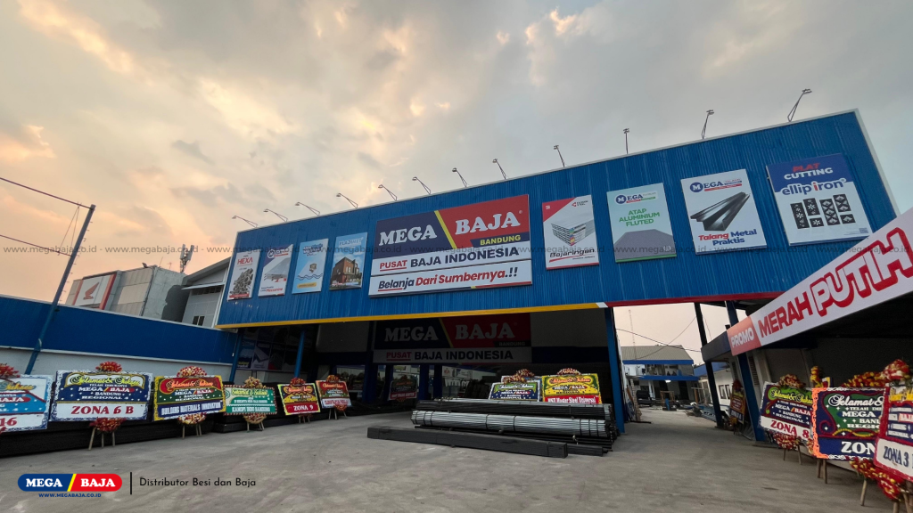 Sampurasun Warga Bandung! Mega Baja Resmi Hadir, Solusi Besi & Baja Berkualitas untuk Pembangunan Bandung