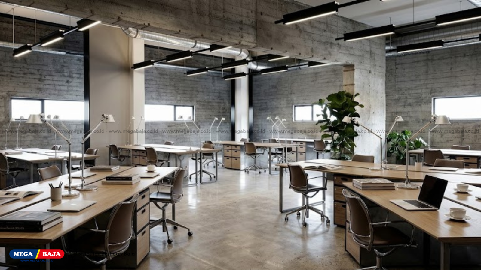 Mengenal Konsep Desain Kantor Industrial Anak Muda yang Nyaman dan Produktif