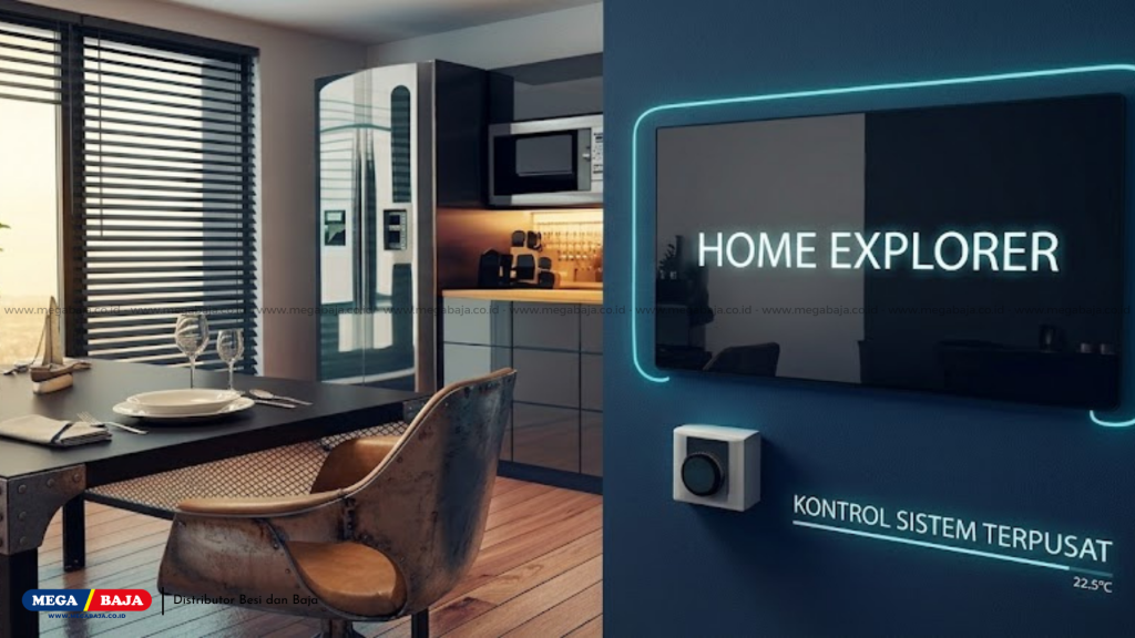 Furnitur Berbasis Rangka Baja dan Teknologi Smart Home untuk Bangunan Modern