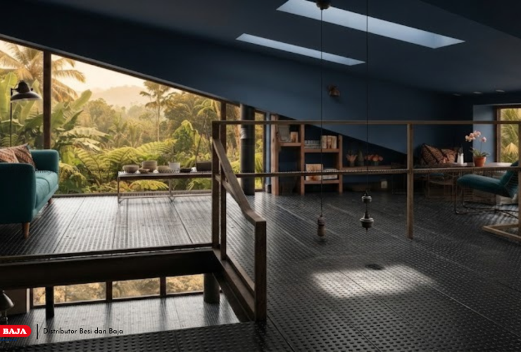 Solusi Praktis Konstruksi Lantai Mezzanine Menggunakan Mega Deck Berbahan Baja Presisi