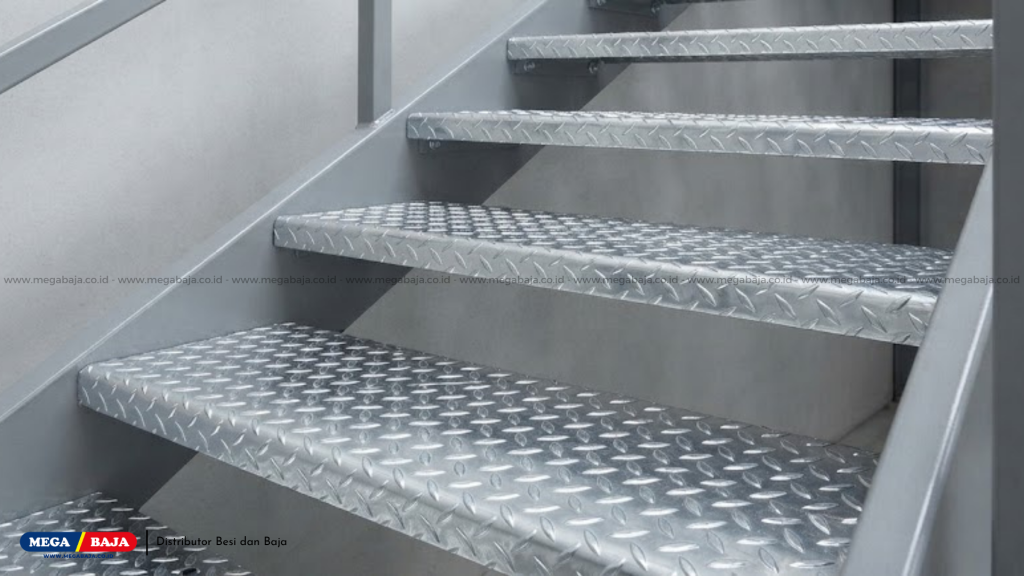 Spesifikasi Standar Material Plat Bordes Tangga