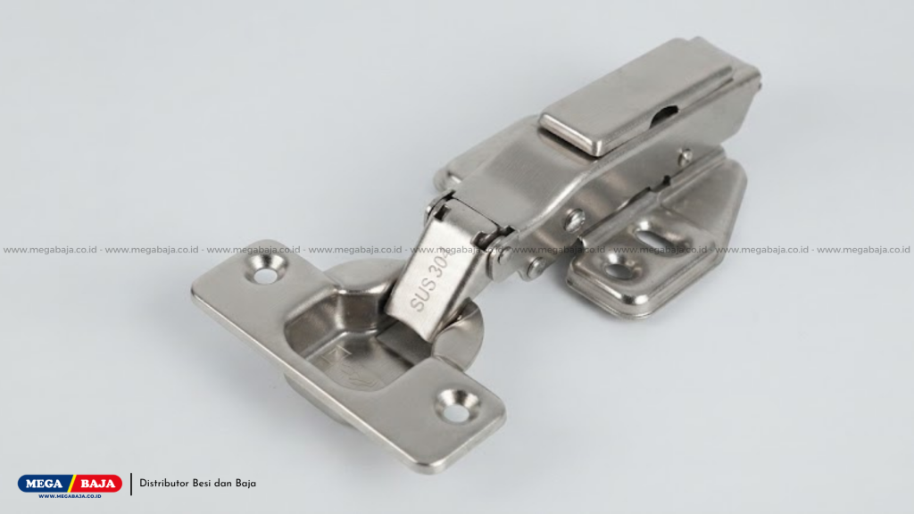 Engsel dengan Material Stainless Steel Grade 304