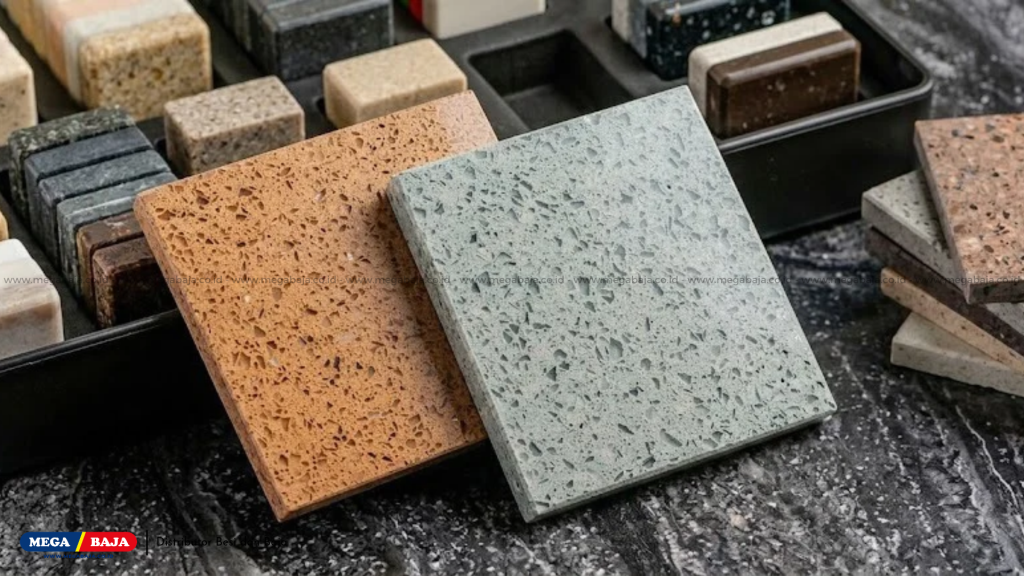Granit Alam dan Homogeneous Tile Mendinginkan Ruangan