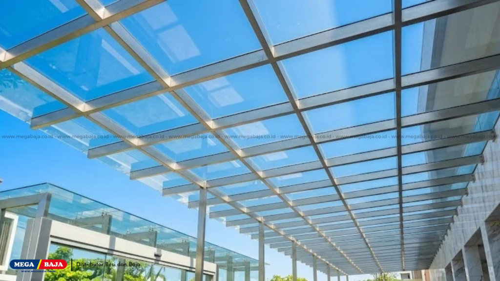 Berapa ketebalan ideal untuk kanopi fasad stainless steel?
