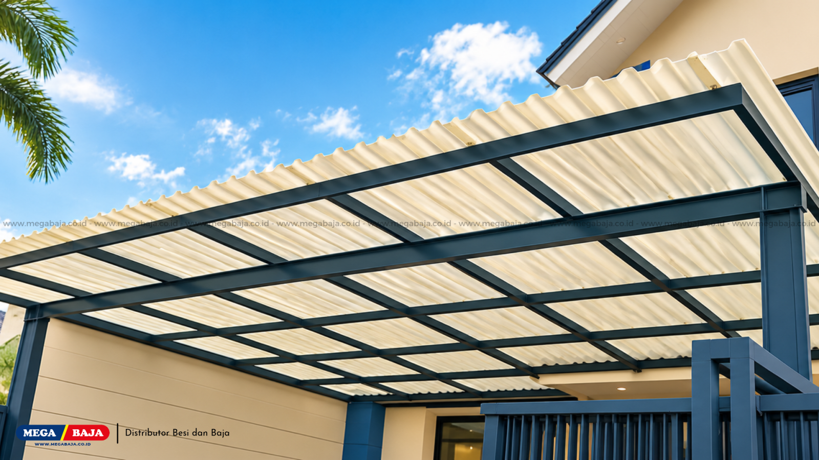 Keunggulan Atap uPVC Mega Shield Translucent : Manfaat Pencahayaan Alami Atap Translucent