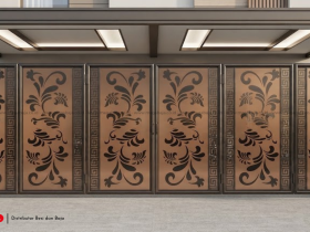 Bongkar Rahasia Desain Rumah Modern: Inspirasi Plat Laser Cutting Ellip Iron Art Terbaik