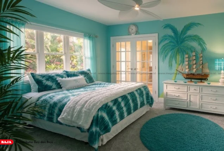 Dekorasi Kamar Vibes Maritim: Perencanaan Konstruksi Interior Ruang Tidur Estetik
