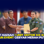 SELAMAT !! Pak Sarpandi dan Hadiah Motor MX King Dari Mega Baja Kulon Progo di Gebyar Merah Putih !! 