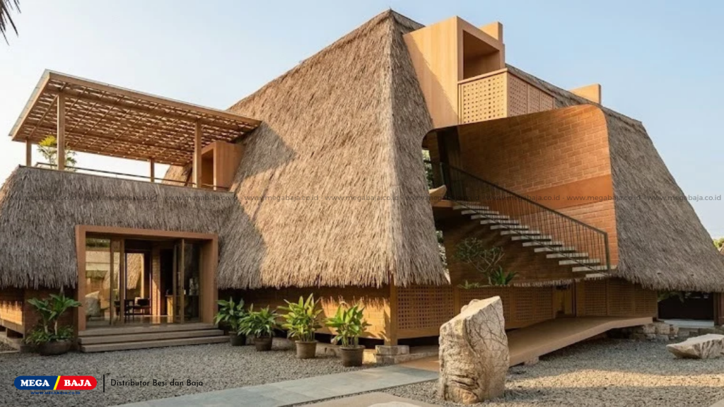 Arsitektur Modern Vernacular: Harmoni Tradisi dan Teknologi Tropis