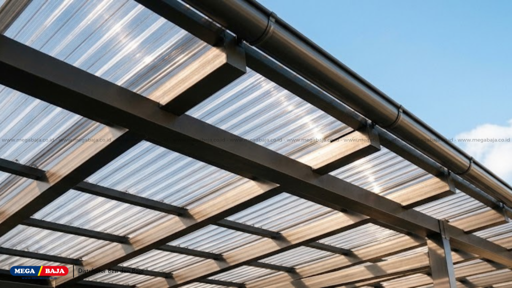 Panduan Lengkap Polycarbonate: Solusi Atap Transparan Konstruksi Modern Modern