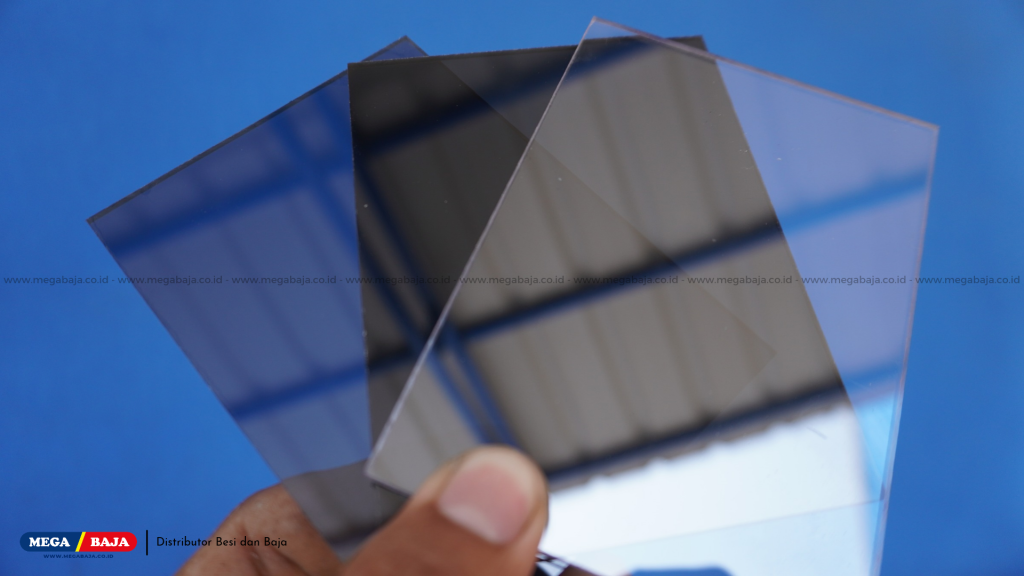 MEGA TUFF POLYCARBONATE SHEET - SAMPEL ASLI MEGA BAJA