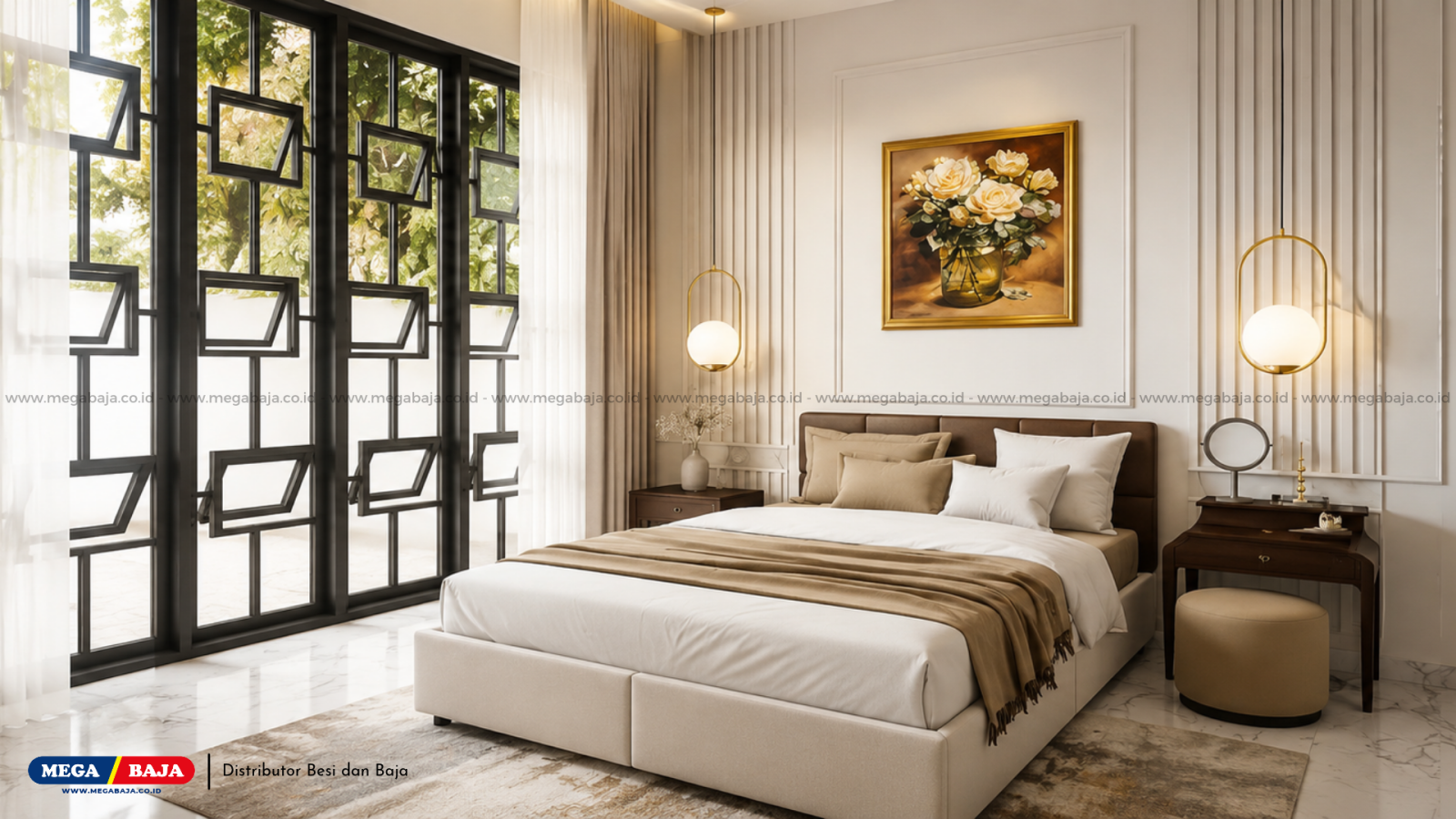 Inspirasi Desain Kamar Tidur Minimalis Modern Efisien Dan Nyaman