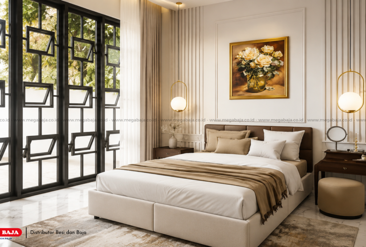 Inspirasi Desain Kamar Tidur Minimalis Modern Efisien Dan Nyaman