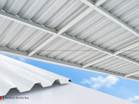 Solusi Atap Dingin uPVC Mega Shield 5 Meter Untuk Bangunan Modern
