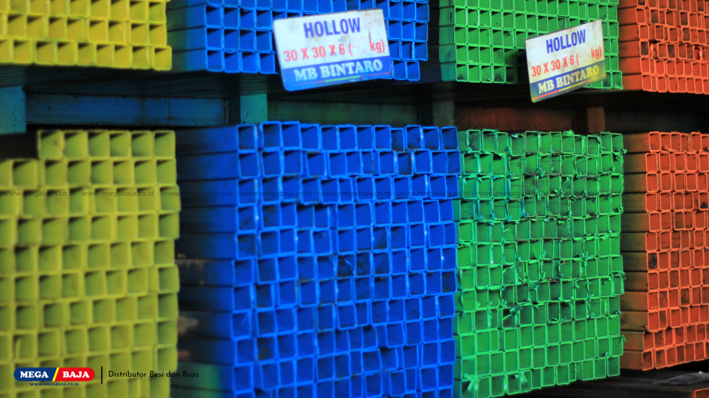 Pemilihan jenis besi hollow - MEGA BAJA