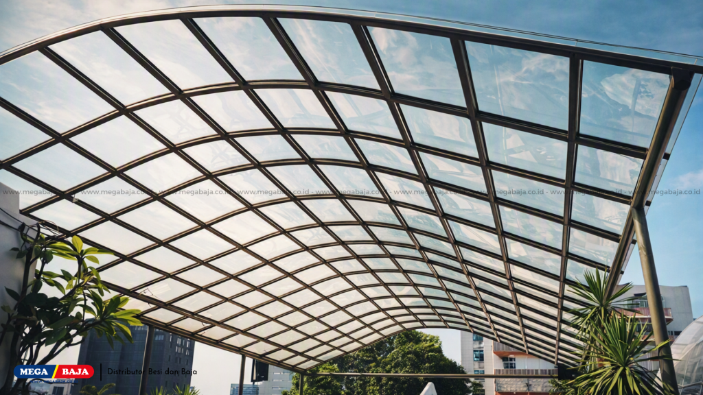 material polycarbonate solid sheet memudahkan para perancang arsitektur untuk berkreasi
