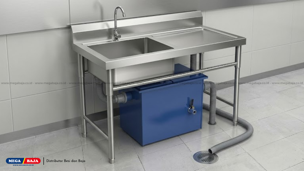 Penerapan Grease Trap Untuk Mengatasi Limbah Minyak Dapur