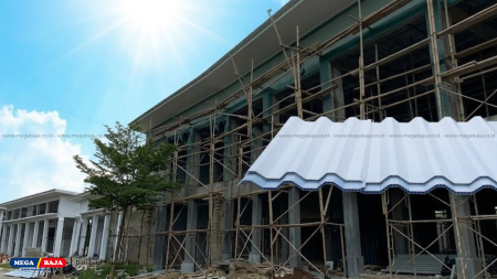 Solusi Perlindungan Bangunan Bebas Panas Dan Hujan Dengan Mega Shield Atap Dingin