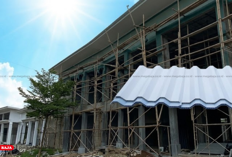 Solusi Perlindungan Bangunan Bebas Panas Dan Hujan Dengan Mega Shield Atap Dingin