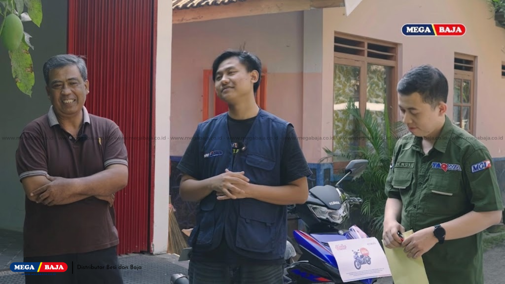 Pak Sarpandi berharap Mega Baja selalu konsisten memberikan update informasi harga material bangunan