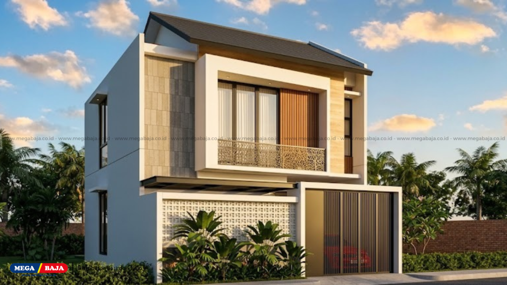 rumah minimalis dua lantai