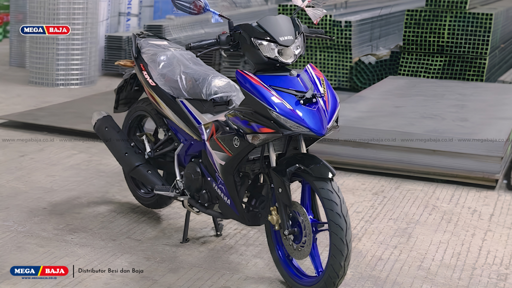 Pak Agus berhasil membawa pulang satu unit sepeda motor Yamaha MX King!