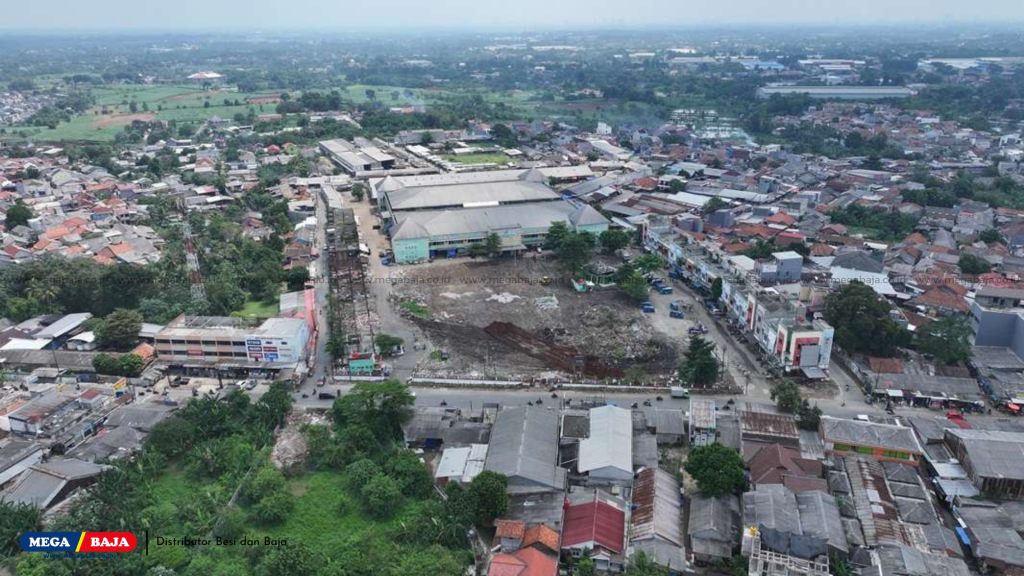 Modernisasi Kawasan Pasar Modern Parung