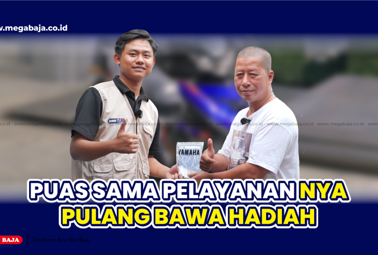 Proyek Melimpah: Cerita Nyata Pak Agus Memenangkan Motor MX King dari Promo Gebyar Mega Baja