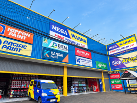 Toko Cat MEGA WARNA !! : Solusi Lengkap Kebutuhan Cat dan Peralatan Pengecatan Yang GASPOL MELESAT !!
