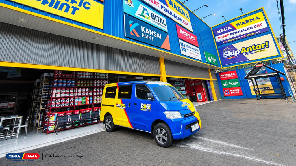 Segera kunjungi cabang MEGA WARNA terdekat