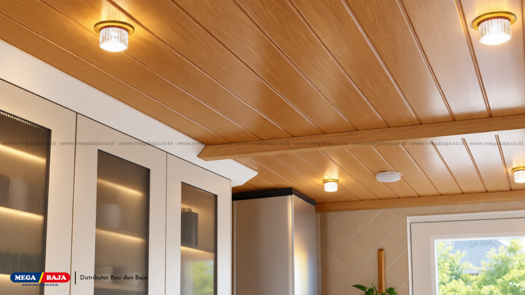 Plafon PVC merupakan solusi interior modern