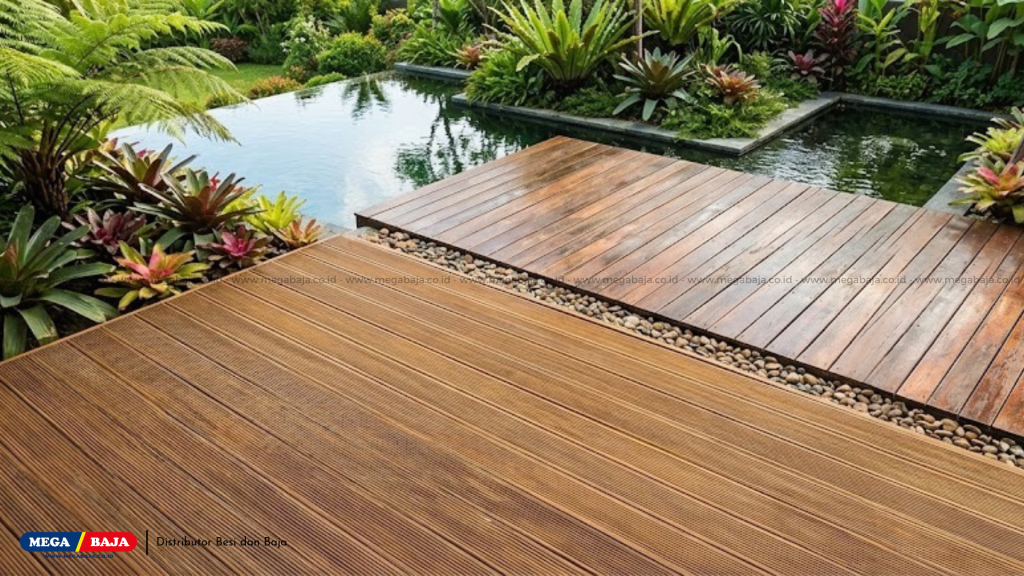 Penggunaan Kayu Jati dan Ulin