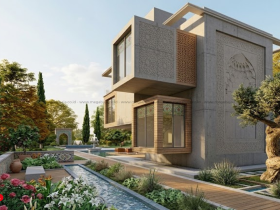Inovasi Arsitektur Amerika Dan Persia Melalui Material Konstruksi Baja Modern Dan Efisien