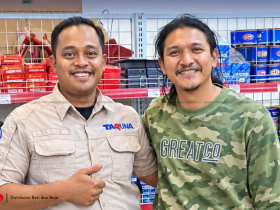 Bukan Syuting FTV! Artis Qausar Harta Yudana Kedapatan Borong Bahan Konstruksi di Mega Baja untuk Coffee Shop
