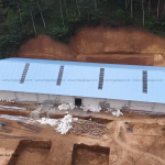 Proyek Pembangunan Gudang 1.200 M² !! dengan Atap Dingin Megawall Two Tone dari RTC - Mega Baja Leuwiliang !!