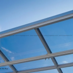 Solusi Atap Transparan Modern Memakai Polycarbonate Megatuff Solid Sheet
