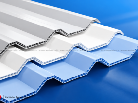 Atap Dingin 100cm x 4 Meter putih Mega Shield  : Solusi Efisien Atap Sejuk Bebas Bising