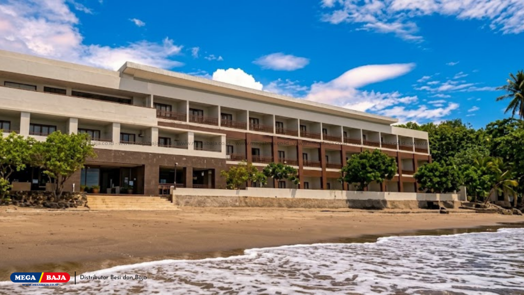 Mengapa struktur rangka baja sangat direkomendasikan untuk bangunan hotel di kawasan pantai Anyer?