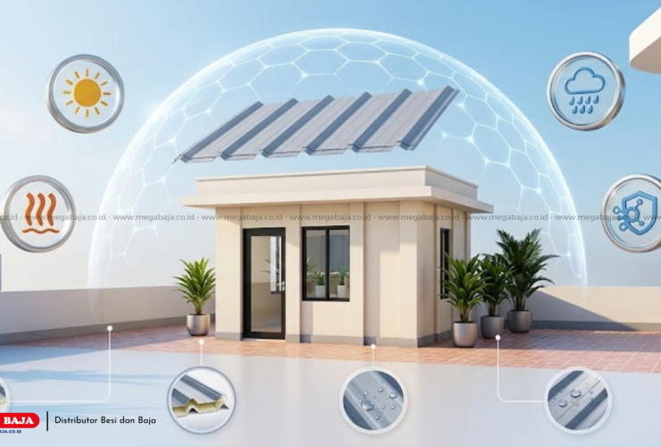 Atap uPVC Mega Wall Solusi Modern Anti Korosi Dan Tahan Cuaca Ekstrem