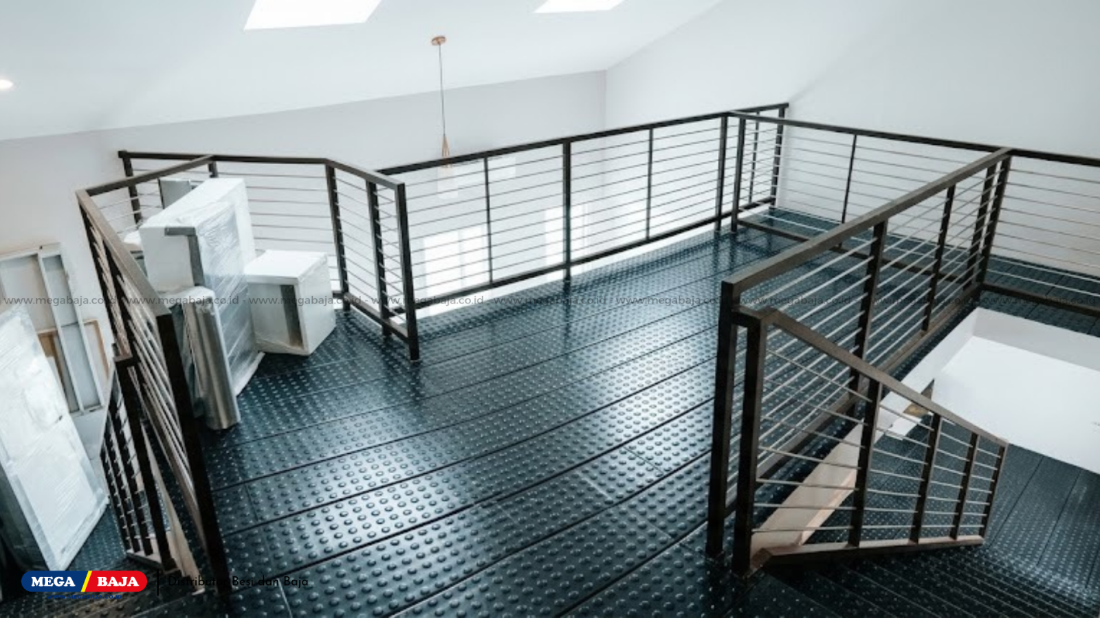 Cara Membuat Lantai Mezzanine Praktis Tanpa Cor Menggunakan MEGA DECK