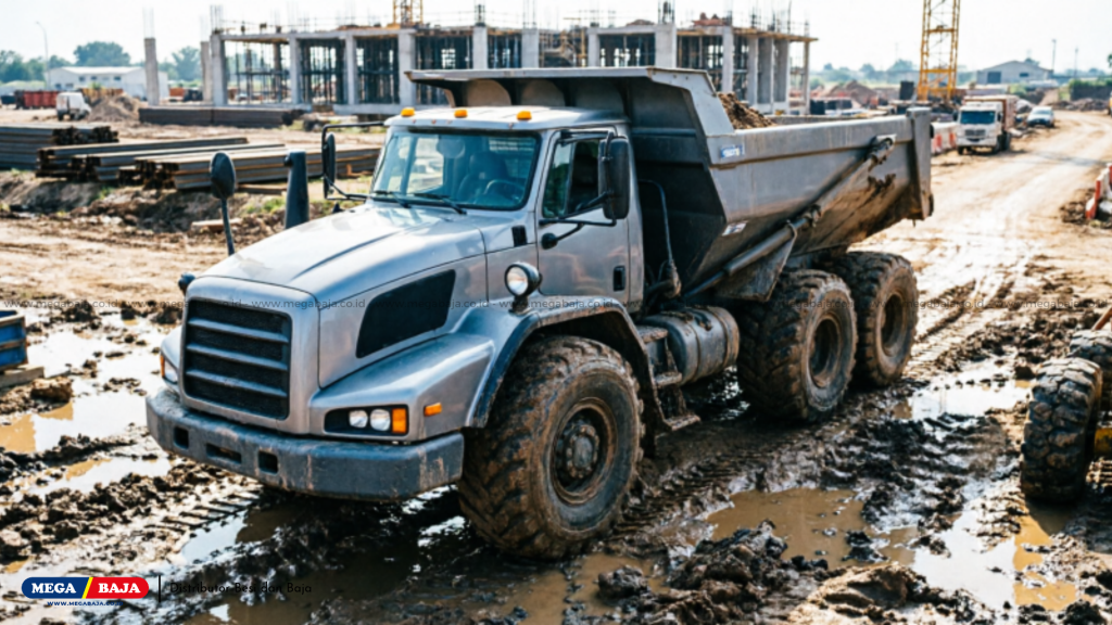 Articulated Dump Truck Untuk Skala Proyek Besar