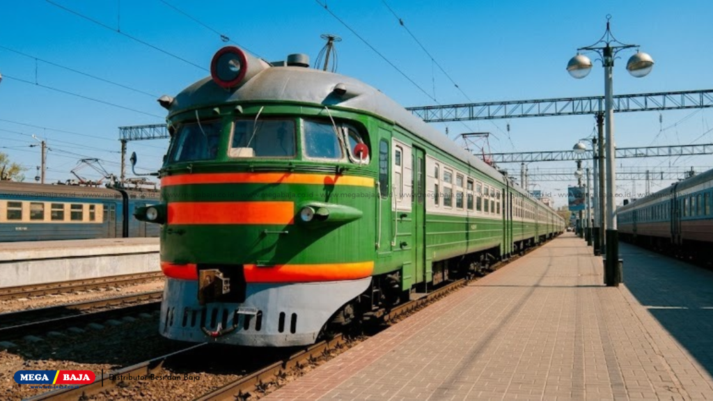 Ilustrasi Jalur Kereta Api Manchuria Selatan (Mantetsu)