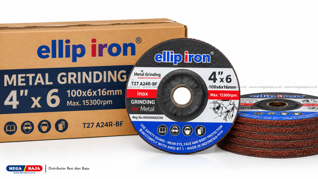 Spesifikasi Lengkap Batu Gerinda Ellip Iron